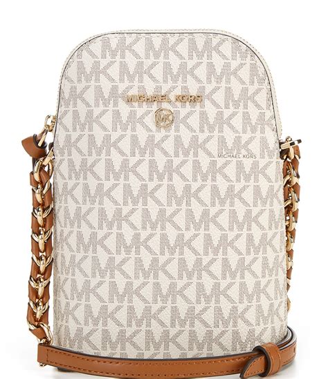 michael kors pink signature small phone crossbody|crossbody Michael Kors outlet online.